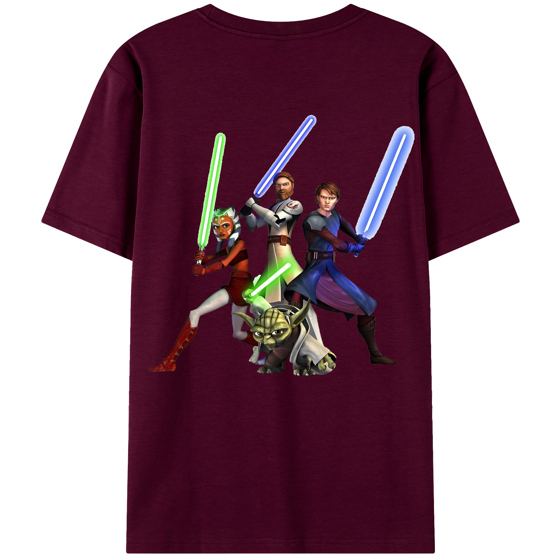 （画像用） スター・ウォーズ Star Wars レディース半袖Tシャツ(バックプリント)
